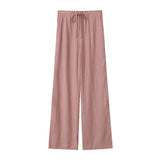 New Textured Loose Casual Multicolor Trousers 4391450-Outfit