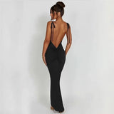 Fongt Women's Sexy Back Strap Temperament Slim Buttock Evening