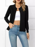Fongt And Winter Solid-Colored Cardigan Coat New Knitted Cardigan
