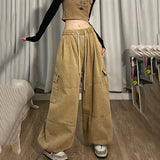 Vintage Loose Cargo Jeans-Outfit