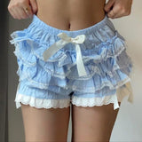 Culottes Bowknot Thin Summer Cake Lace