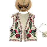 National Wind Outside The Cardigan Thin Heavy Industry Embroidery Small Embroidery Foreign Style Versatile Short Jacket Female Summer-Outfit