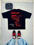 Men's T-Shirts Y2K Shirts Men's Original Hip-Hop In Our Trusted Graphics Print Round Collars-Outfit
