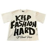 Fongt New T-Shirt KEEP Before And After Printing Round Neck Short Sleeve Direct Selling Hot