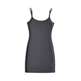 Trendy Women's Dress Summer Sexy Solid Color Slim High Waist Elastic Bag Hip Halter Skirt Short Skirt-Outfit
