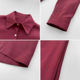 Fongt Shirt Women's 2025 Spring And Autumn Korean Edition Design Small Size Loose-Fitting Professional Suit With A Back-Down Shirt Chiffon