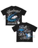 Pattern Retro Style Original Gothic Hip Hop Animation Printing Oversized T-Shirt Loose Casual Short Sleeves For Men And Women-Outfit