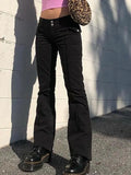 Vintage Low Rise Woven Pants-Outfit