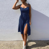 Fongt Ebay Black And White Slit Dress-Outfit