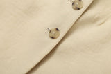 New Side Fork Comfortable Pure Suit Vest 06036575711-Outfit