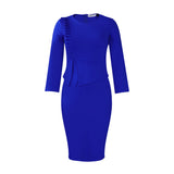 Fongt Women's Clothing 2025 Autumn And Winter 2025 New Elegant Office Office African Dress
