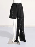 Fongt Premium Sense Pants Spring 2024 New Fashion Personality Trend Wind Detachable Design Sense Jeans-Outfit