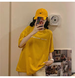 funny printed Loose basic t shirt summer pure cotton Short Sleeve cute T-shirts Women casual white tops tshirt
