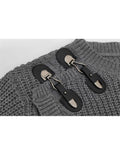 Women Asymmetrical Pullover Autumn Winter Clothes Warm Knitted Oversized Sweater For Women's Loose Tops Casual