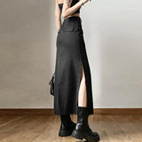 Academia Side Slit Maxi