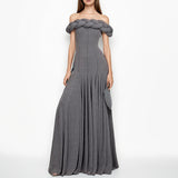 Fashion Temperament Dress Women 2025 Summer New Niche Design Sense Folded Body