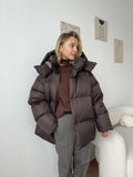Fongt Coat 2025 Autumn And Winter New Cotton Jacket Loose Cotton Jacket Loose Coat Top