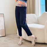 Fongt Folded High-End French Long-Press Dress Femininity Dinner High-End Sleeveless Dress