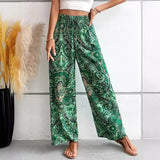Summer Fashionable Printed Elastic Waist