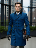Fongt 2025 Autumn And Winter With Lining Burst Single Hairs, The Coat Man Thickths The Double Clasp Of The Windcoat