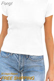 Women Goth Clothes y2k Crop Tops Summer 2023 T shirts Grunge 2000s Trashy Aesthetic Short Sleeve Tees Young Girls