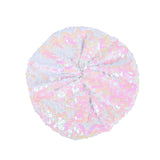 Women Fashion Sparkling Sequins Beret Colorful Cap Nightclub Dress Hat Gold Silver Hot Pink Vocal Concert Tour Berets 2023-Outfit