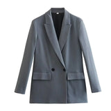 Fongt 2023 Women's Wear Street Fashion Temperament Two-Button Suit Jacket Jacket A8BS9584-Outfit
