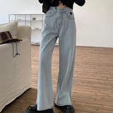 Waisted Slit Wide Leg Vintage Bell