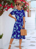 Classic Versatile Puff Sleeve Printed