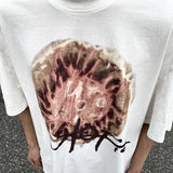 Short Sleeves Latest Album UTOPIA Album Same Printed T-Shirt Hip-Hop High Street Half Sleeves-Outfit