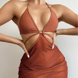 2022 New Sexy Body Mesh Skirt Swimsuit