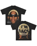 Pattern Retro Style Original Gothic Hip Hop Animation Printing Oversized T-Shirt Loose Casual Short Sleeves For Men And Women-Outfit