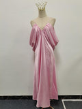 Fongt Temperament Dress 2025 Autumn And Winter 2025 New Elegant Slimming Irregular Design Sling Skirt