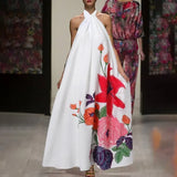 Sleeveless Ruffled Sundress Backless Party
