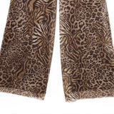 Fongt Homemade New Women's Animal Printed Embroidered Net Hanging Neck Trousers 5039147