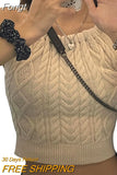 Autumn Ladies Sexy Camisole Crop Tops Girls Solid Color Tie Up Slim Sleeveless Base Shirt Midriff-baring Knitted
