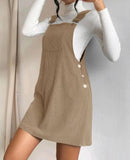 Fongt New Spring Wicket Loose Sleeveless Sleeveless Sleeve-Less Sleeve Skirt Dress