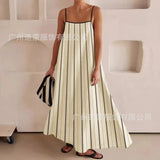 Fongt Bump Cotton Leprosy Sling Dress 2025 Spring And Summer New