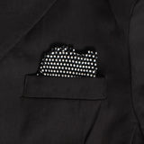 Fongt Suit Female 2024 Spring And Autumn New British Wind Temperament Hot Bead Net Splicing Long Sleeve Small Suit Coat Female-Outfit