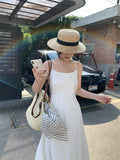 Fongt Xixi 2025 Spring And Summer New High Waist Elegance Elegance Dress High Sensing Dress Women 88210