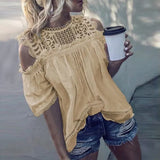 Lace Patchwork Cotton