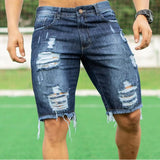 Vintage And Slim And Broken Hole Stretch Jeans Man-Outfit