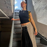 Compassionate Short-Sleeve Black Tee-Outfit