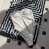 2024 Sexy New Special Fabric Swimsuit Swimsuit Drawstring Tied