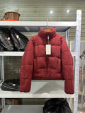 Fongt Explosion Women's Autumn And Winter New Street Fashion Knit Cotton Jacket