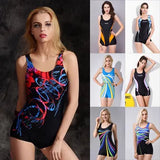 Fongt New Professional Quick-Drying One-Piece Swimsuit Women's Sense Surf Suit Conservative