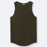 Fongt Men's Summer Thin Knitted Vests Men's Casual Solid Color New Knitwear