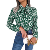Fongt Wind Shooting 2025 Spring And Summer Temperament With Lantern Sleeve Chiffon Shirt Women's Clothing