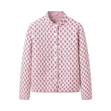 Fongt Women's Clothing In The Autumn Of 2025 New Street Fashion Wears Printed Cotton Jackets On Both Sides