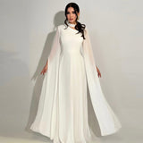 Fongt New Women's Temperament Elegant Solid Color Slim Slimming Dress